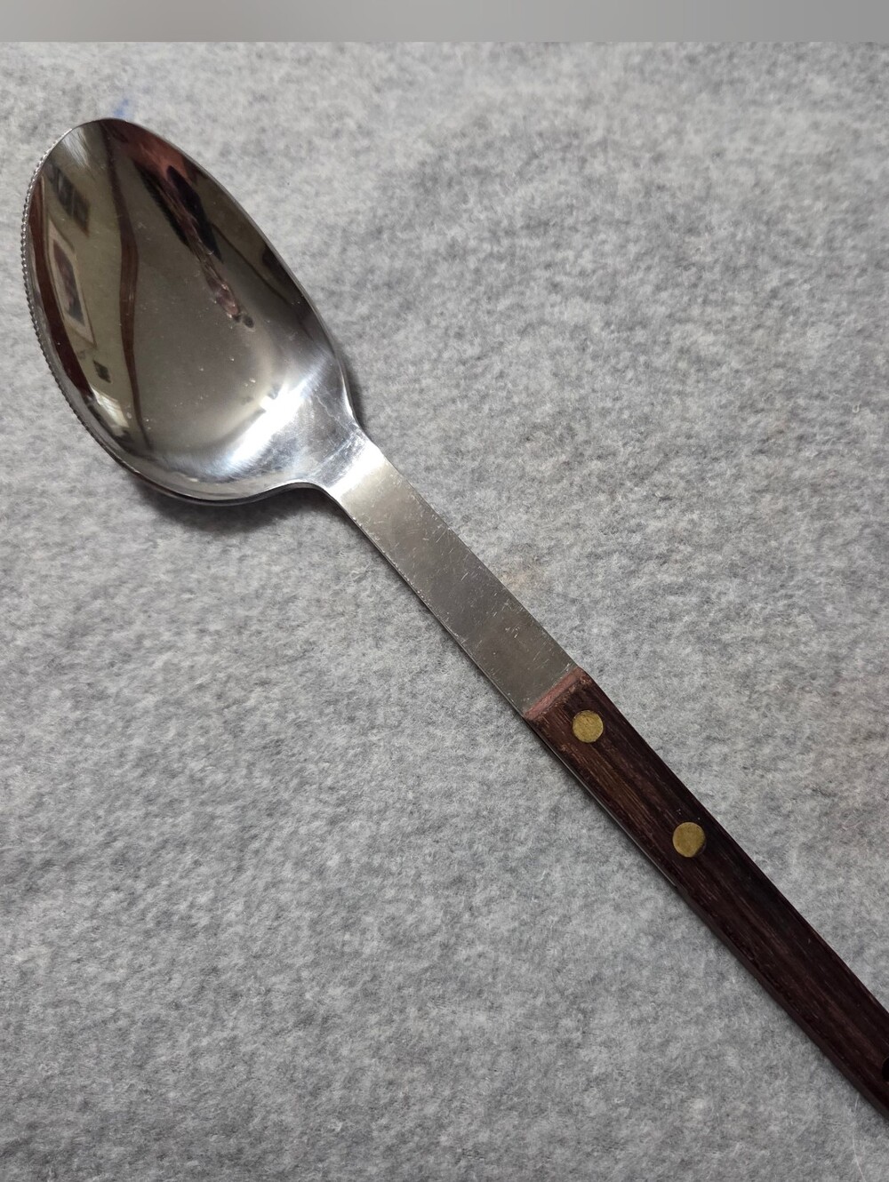 Vintage Vernco Stainless Steel Ice Cream Spade/Serving Spoon Unique Shaped Bowl